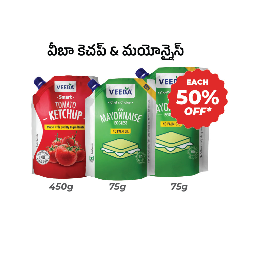 Veeba Chef's Special Eggless Veg Mayonnaise - 75g